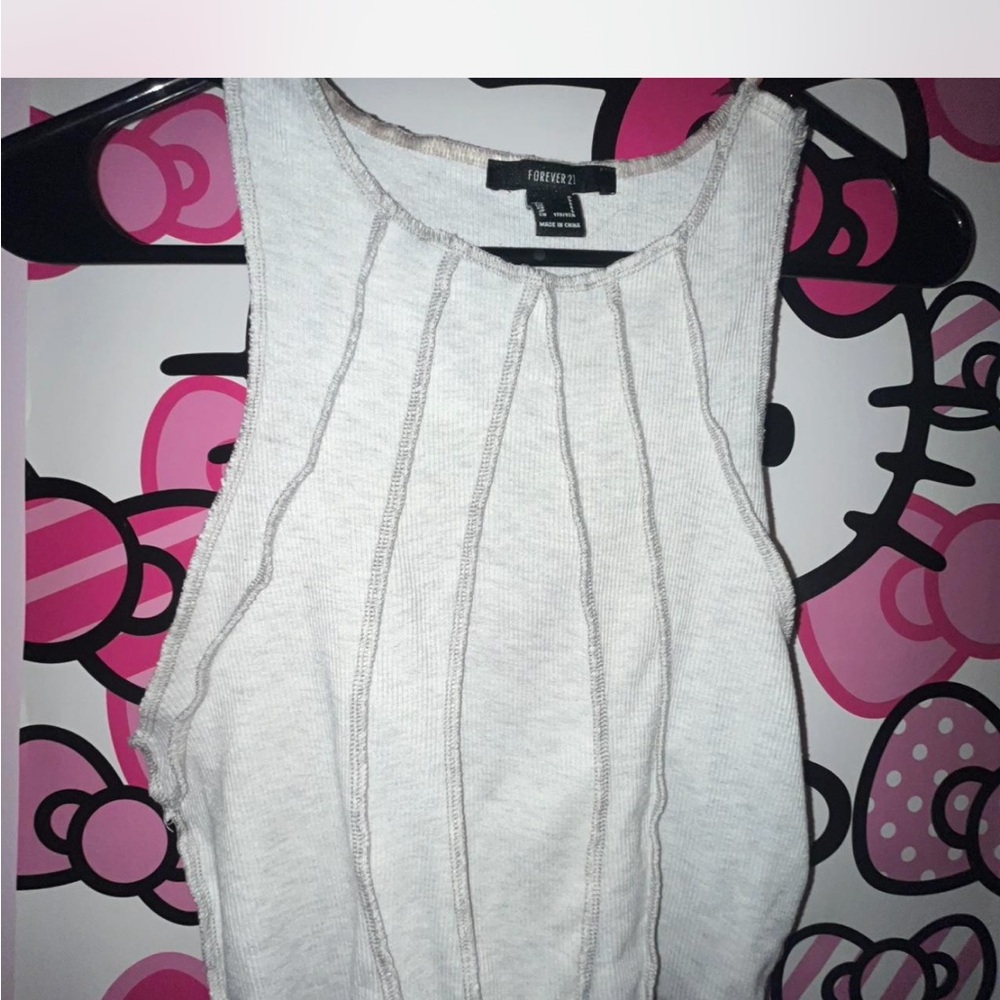 Forever 21 Cream Tank Top